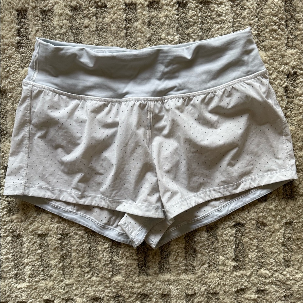 lululemon athletica Light Gray Athletic Shorts